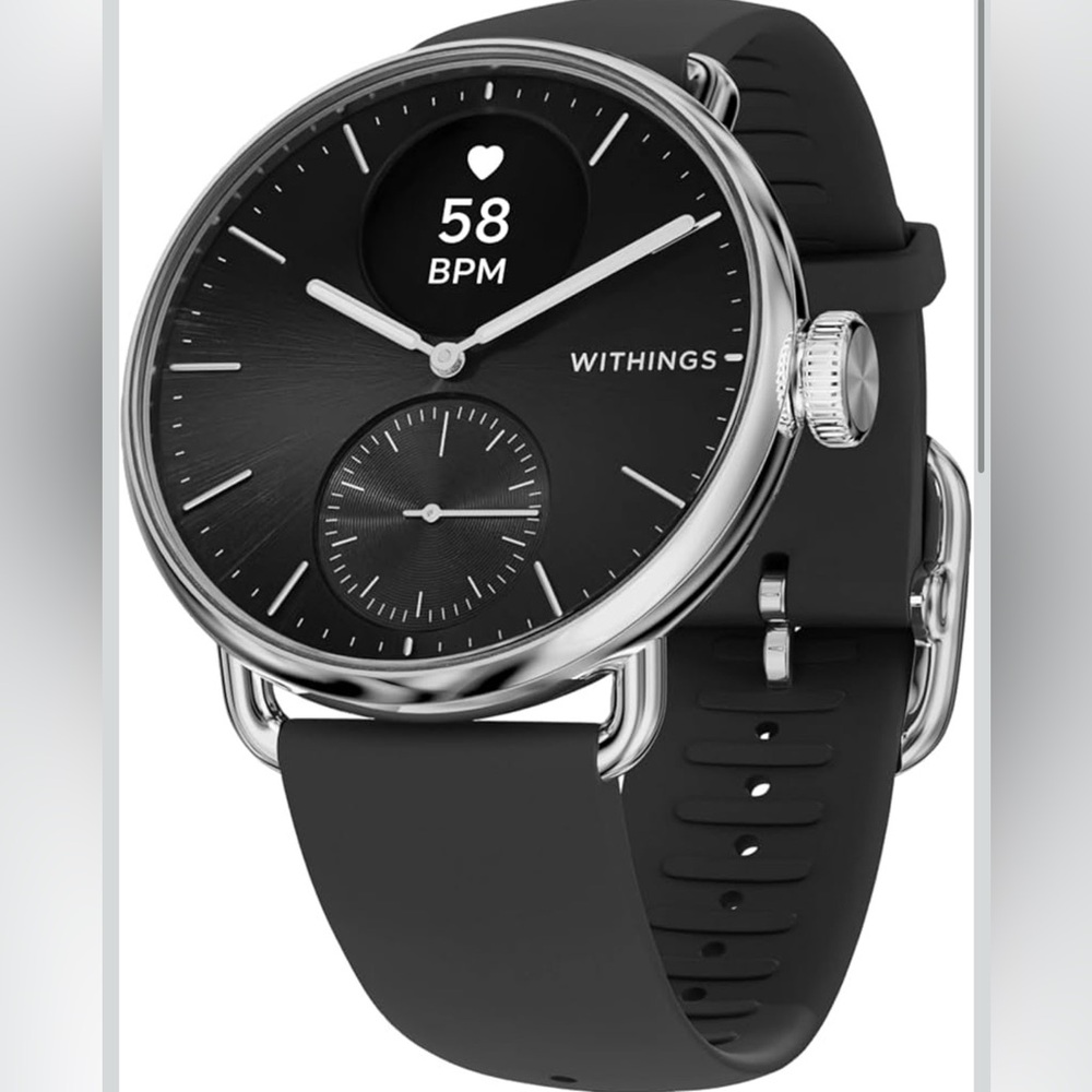 WITHINGS ScanWatch 2 - Hybrid Smart Watch, Heart Rate Monitoring, Fitness.